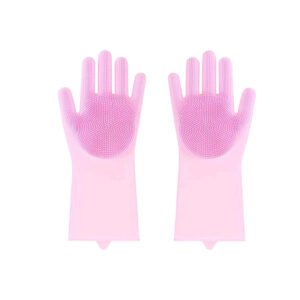 Silicone Pet Bathing Gloves