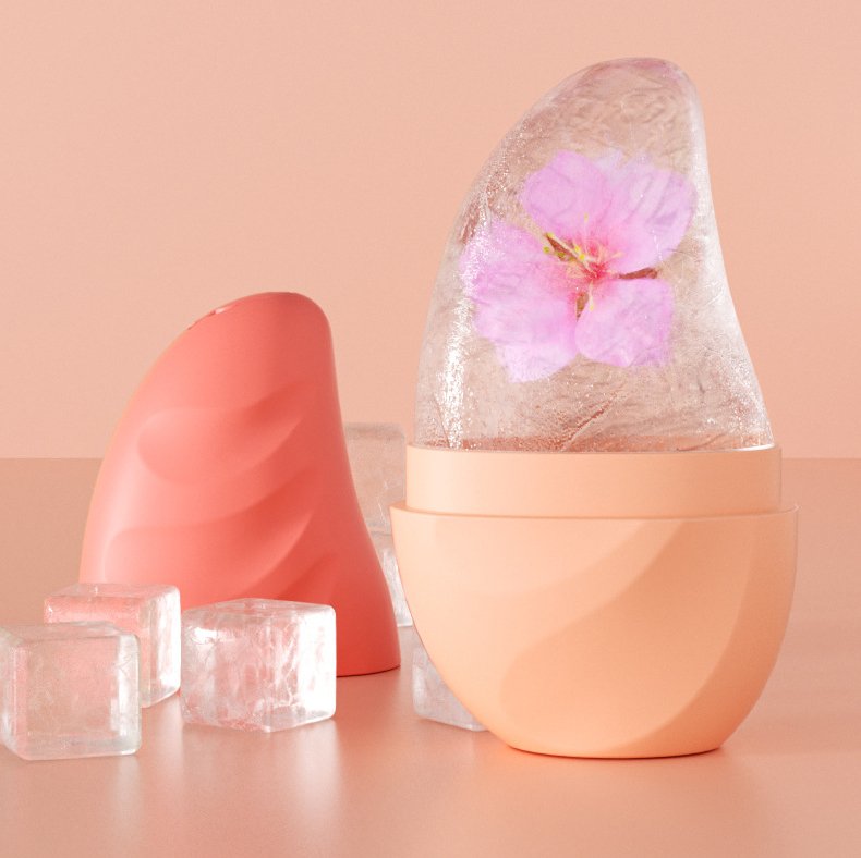 Mango Silicone Facial Ice Mold