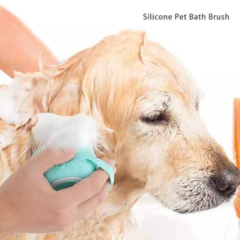 Silicone Pet Bath Brush