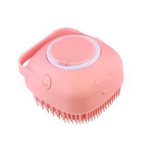 Brush front view with soft bristles.